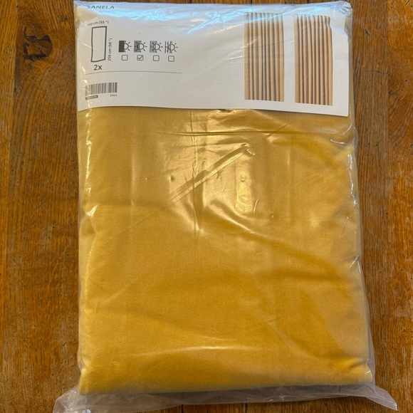 NWT IKEA Velvet Curtain - Picture 5 of 6